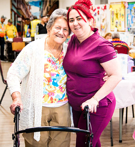 Adultos mayores en Buena Vida Adult Day Health Center Louisville KY
